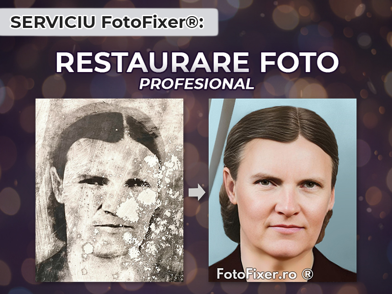 restaurare profesională fotografii vechi fotofixer