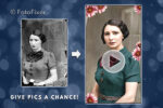 Transformare fotografie veche servicii clip din poză